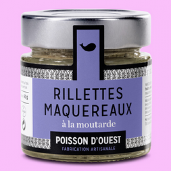 Rillettes - Makrele - Senf - Bretagne - franzoesische Feinkost - franzoesische Spezialitaet